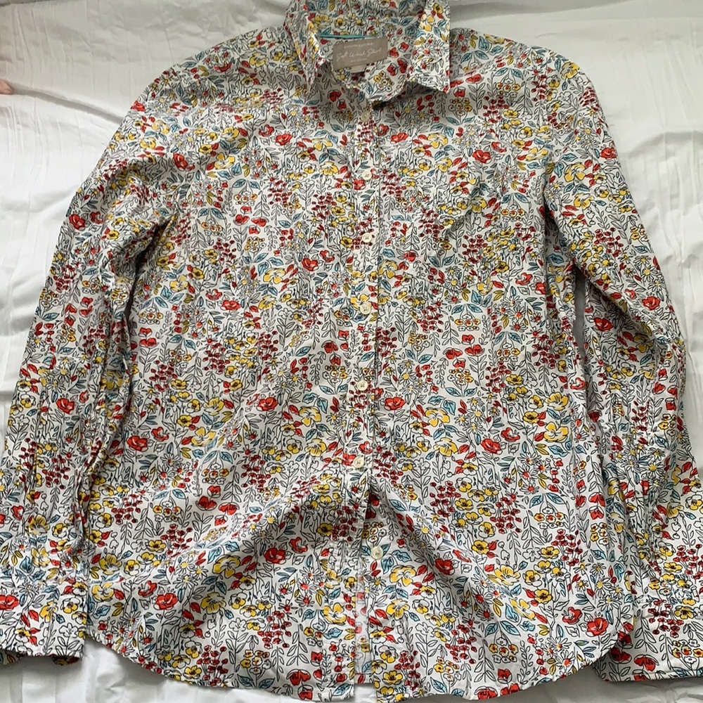 Floral Button Down